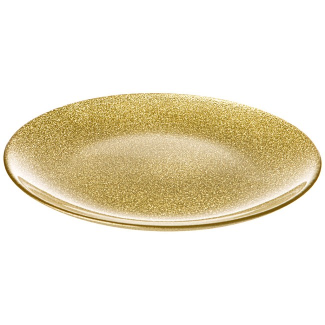 Тарелка "party" gold 21 см мал.уп.=6шт. Bronco (336-204)
