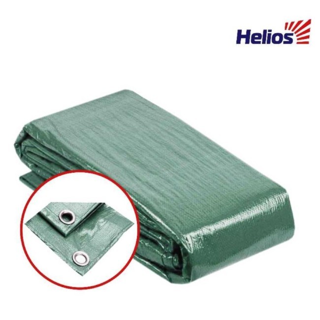 Тент укрывной 4x6 Helios зеленый 90 г/м2 (HS-GR-4*6-90g) (71767)