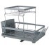 Сушилка для посуды серая 43*30*31 см (кор-6шт) Agness (917-104)
