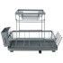 Сушилка для посуды серая 43*30*31 см (кор-6шт) Agness (917-104)
