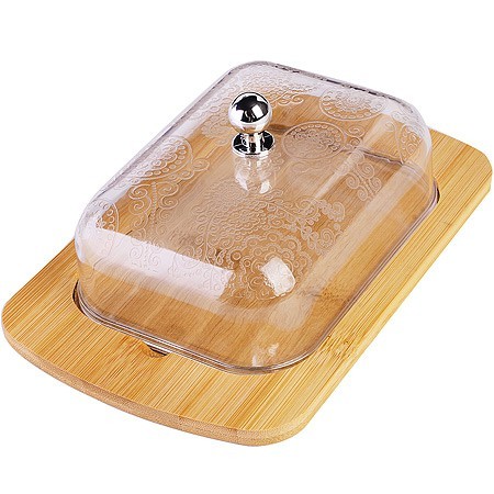 Масленка 2 пр пластик/бамбук Mayer&Boch (х24). (40502)