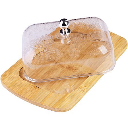 Масленка 2 пр пластик/бамбук Mayer&Boch (х24). (40502)