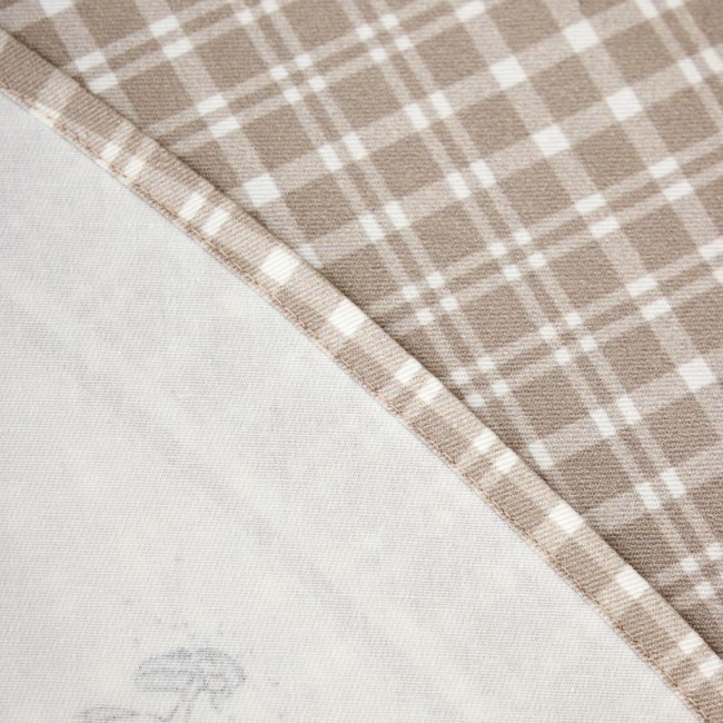 Скатерть  круглая "family farm" 150 см ,100% хлопок, клетка,твил, пропитка Lefard (850-748-23)