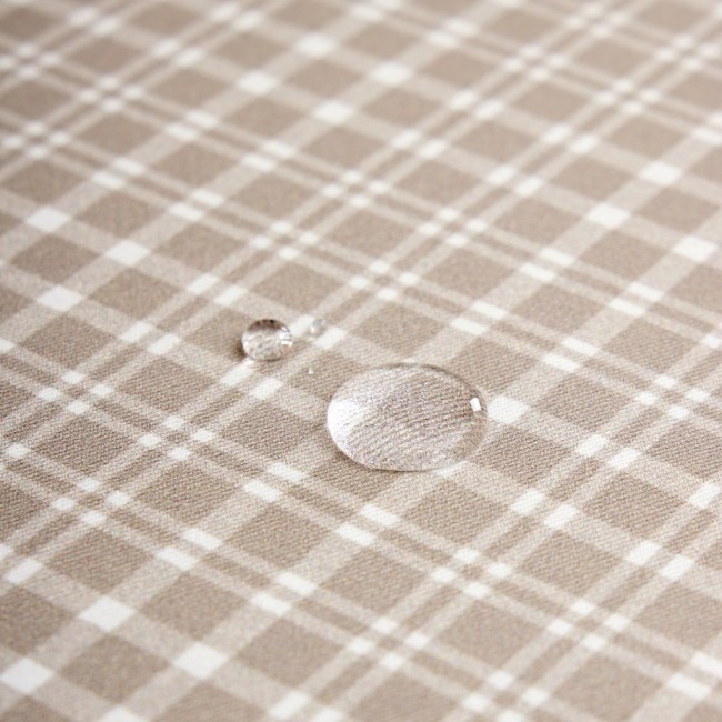 Скатерть  круглая "family farm" 150 см ,100% хлопок, клетка,твил, пропитка Lefard (850-748-23)