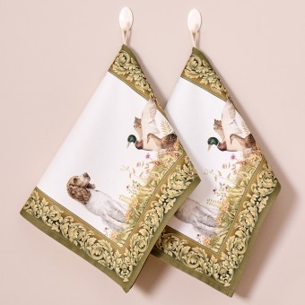 Набор полотенец из 2х шт "охота",40х60см, 100% хлопок, собака Lefard (850-751-6) Набор полотенец из 2х шт "охота",40х60см, 100% хлопок, собака Lefard (850-751-6)