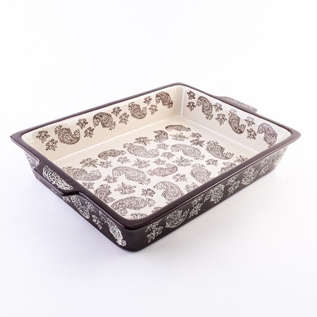 Форма для запекания 3,5 л керамика LR (60389) Форма для запекания 3,5 л керамика LR (60389)