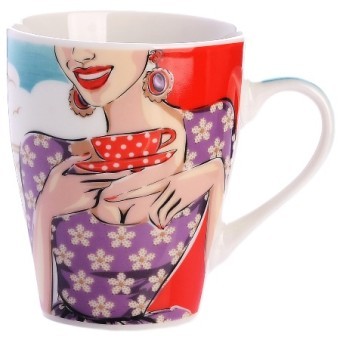 Кружка 340мл Beauty Woman Girl LR (9-31229-3) Кружка 340мл Beauty Woman Girl LR (9-31229-3)