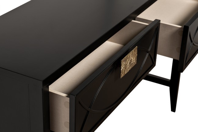 Консоль черная 120*80*35см (TT-00011377)