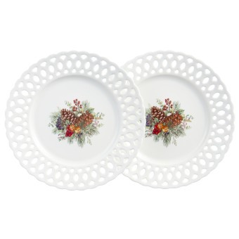Набор тарелок закусочных lefard "celebration" 20,5 см Lefard (441-042) Набор тарелок закусочных lefard "celebration" 20,5 см Lefard (441-042)