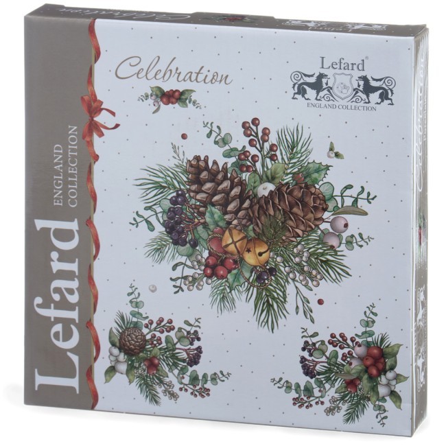 Набор тарелок закусочных lefard "celebration" 20,5 см Lefard (441-042) Набор тарелок закусочных lefard "celebration" 20,5 см Lefard (441-042)