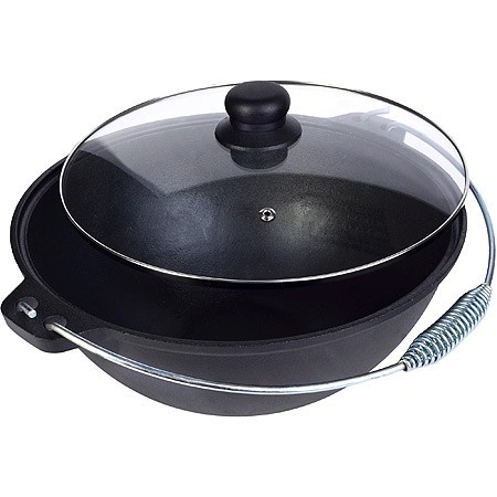 Казан чугун 8 л, крышка, ручка.MB (31164)