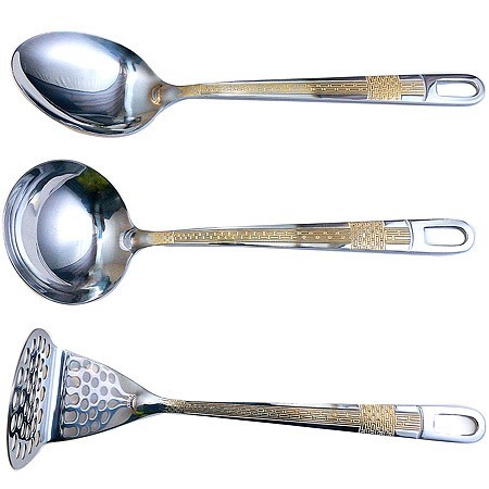 Набор кухонных принадлежностей 7пр на подставке нерж/ст Mayer&Boch (40453)