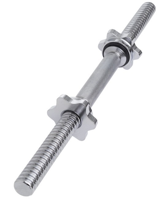 Гриф гантельный STARFIT BB-107 d=25 мм, металлический, хромированный, 40 см (1045080) Гриф гантельный STARFIT BB-107 d=25 мм, металлический, хромированный, 40 см (1045080)