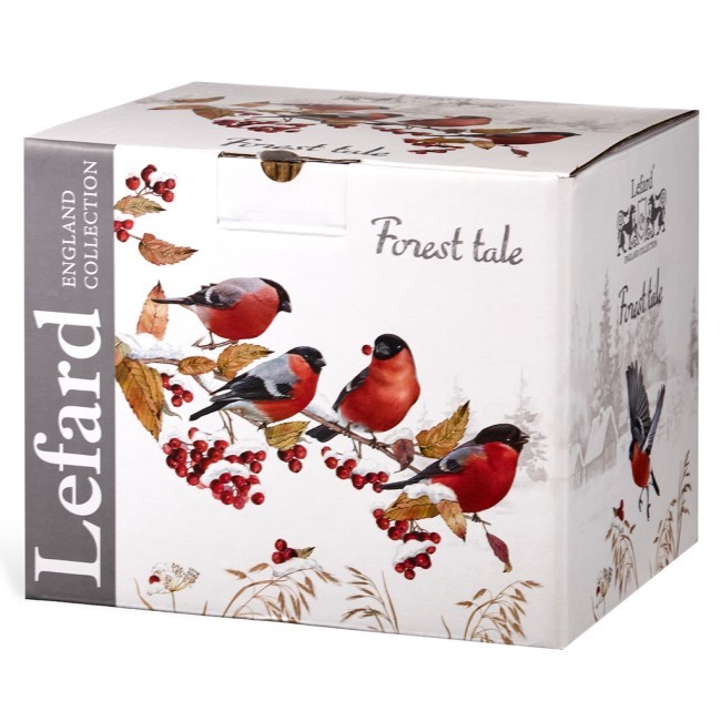 Чайник заварочный "снегири" 1000 мл Lefard (887-459) Чайник заварочный "снегири" 1000 мл Lefard (887-459)