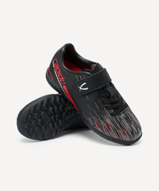 БЕЗ УПАКОВКИ Бутсы многошиповые JOGEL Rapido TF Black/grey, детский (2134133)