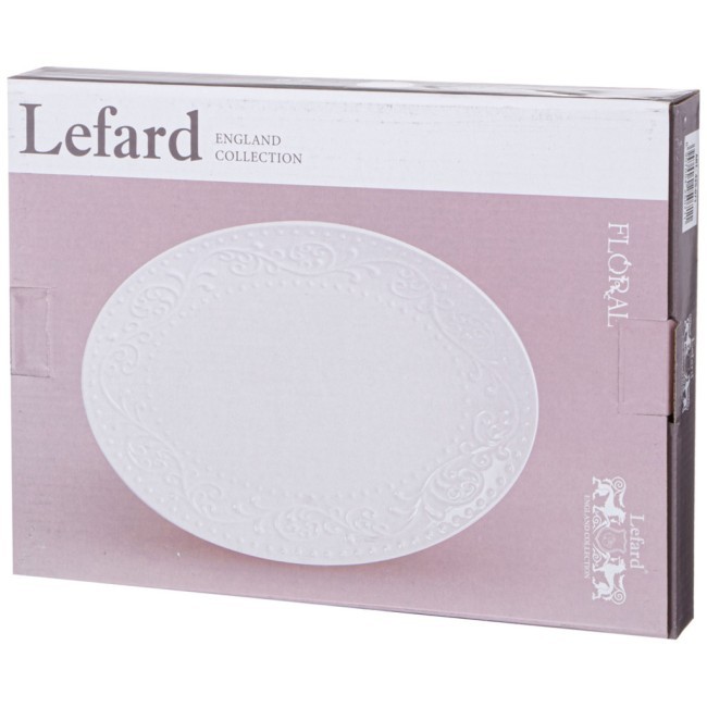 Блюдо овальное lefard "floral" 30*22*2,5 см Lefard (425-071)