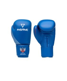 Перчатки боксерские INSANE RBF, синий, 10 oz (2127991)
