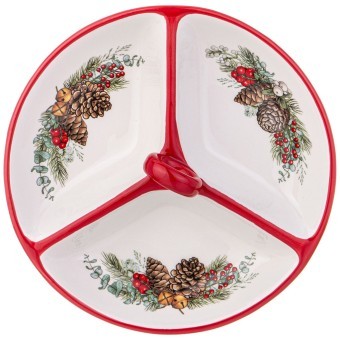 Менажница agness “celebration" 3 сек. 22*7,7 см Agness (358-2259)