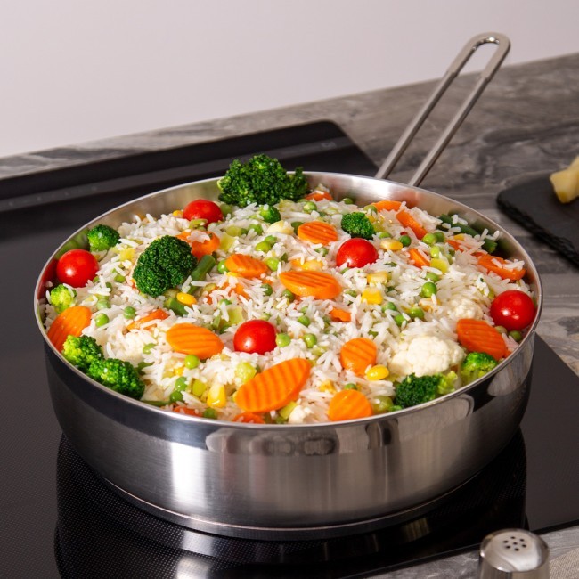 Сковорода agness professional 28х8 см, 5 л высококачественная нерж сталь 18/10 индукционное дно Agness (936-326) Сковорода agness professional 28х8 см, 5 л высококачественная нерж сталь 18/10 индукционное дно Agness (936-326)