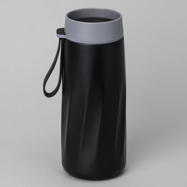 Термокружка curl umber 400 мл, колба нерж.сталь 18/10 Agness (798-102)