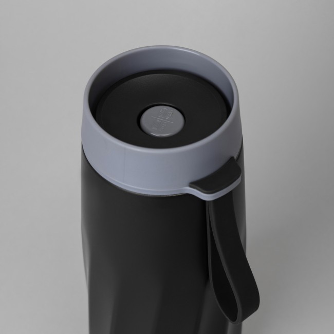 Термокружка curl umber 400 мл, колба нерж.сталь 18/10 Agness (798-102)