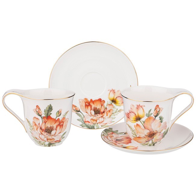 Набор чайный lefard "sense" на 2 пер. 4 пр. 275 мл Lefard (590-478)