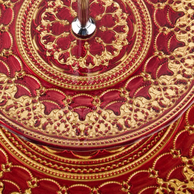 Конфетница 2-х ярусная диаметр 33/21 см Turkiye Sise (484-192) Конфетница 2-х ярусная диаметр 33/21 см Turkiye Sise (484-192)