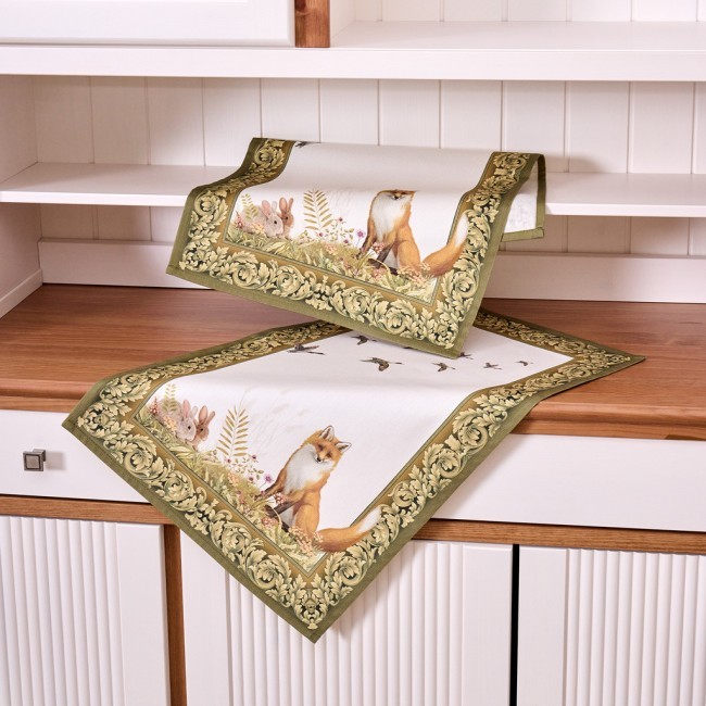 Набор полотенец из 2хшт "охота",40х60см, 100% хлопок, лиса Lefard (850-751-61)