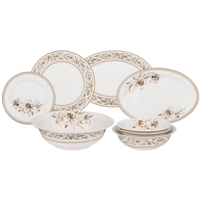 Сервиз столовый lefard "lilies" на 6 пер. 23 пр. Lefard (590-273) Сервиз столовый lefard "lilies" на 6 пер. 23 пр. Lefard (590-273)