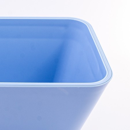 Хлебница с разделочной доской-крышкой, голубая (04-043-B) Хлебница с разделочной доской-крышкой, голубая (04-043-B)