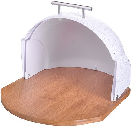 Хлебница 27х21х38см бамбук+пластик МВ (26260)