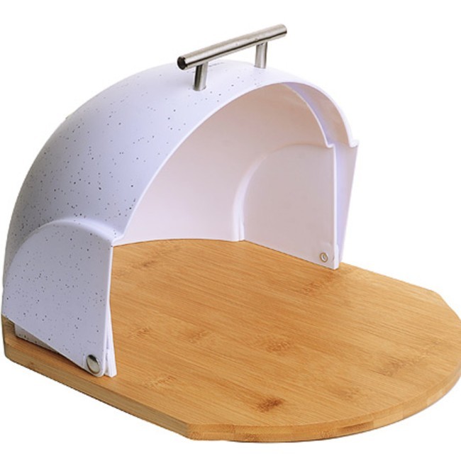 Хлебница 27х21х38см бамбук+пластик МВ (26260)