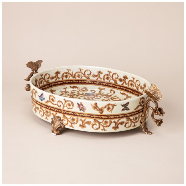 Блюдо декоративное 40.5x26x12 см Lefard (469-378)