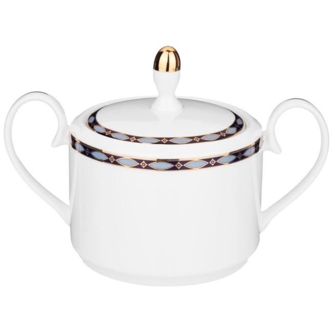 Чайный сервиз lefard "glamour" на 6 пер. 14 пр. 1000/350/300 мл синий Lefard (590-463)