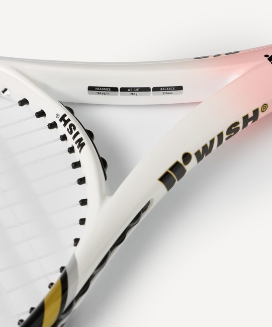 Ракетка для большого тенниса WISH Air Flex 818 26", розовый/белый (2119119) Ракетка для большого тенниса WISH Air Flex 818 26", розовый/белый (2119119)