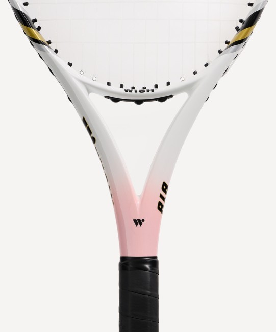 Ракетка для большого тенниса WISH Air Flex 818 26", розовый/белый (2119119) Ракетка для большого тенниса WISH Air Flex 818 26", розовый/белый (2119119)
