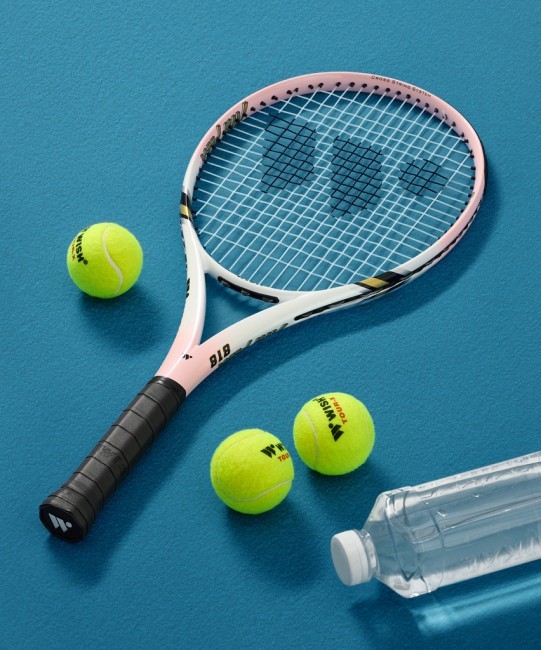 Ракетка для большого тенниса WISH Air Flex 818 26", розовый/белый (2119119) Ракетка для большого тенниса WISH Air Flex 818 26", розовый/белый (2119119)