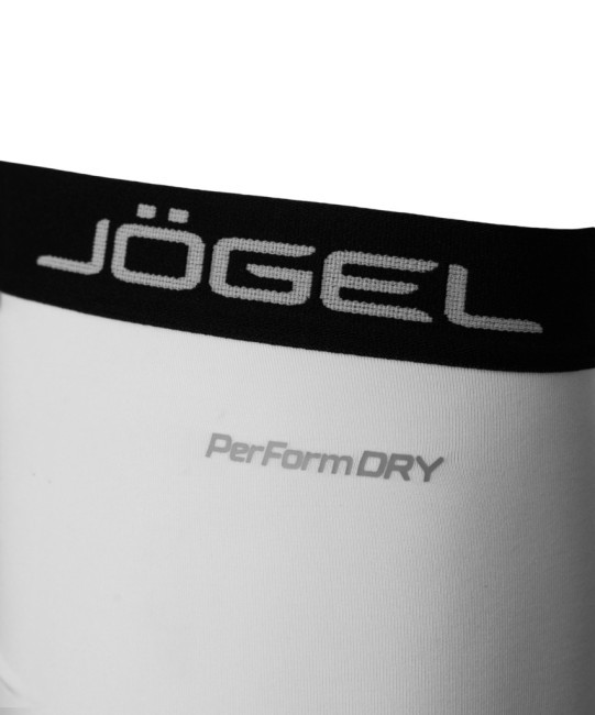 Тайтсы компрессионные JOGEL CAMP PerFormDRY Tight 3/4, белый (2125140)