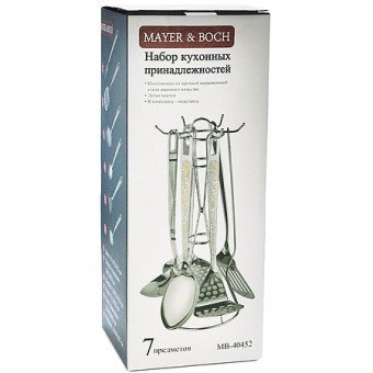 Набор кухонных принадлежностей 7 предметов Mayer&Boch (40452) Набор кухонных принадлежностей 7 предметов Mayer&Boch (40452)