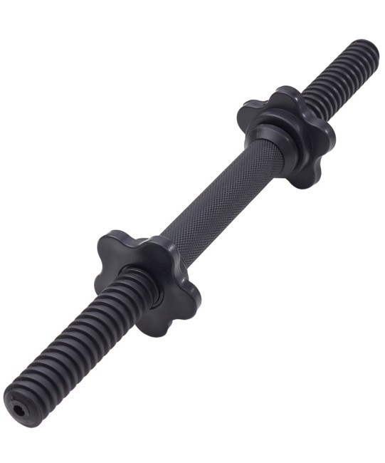 Гриф гантельный BASEFIT BB-106 d=25 мм, пластиковый, с пластиковыми замками, 40 см (1484875)