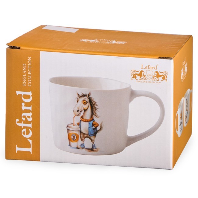 Кружка lefard "crazy coffee" 380мл Lefard (260-1077)