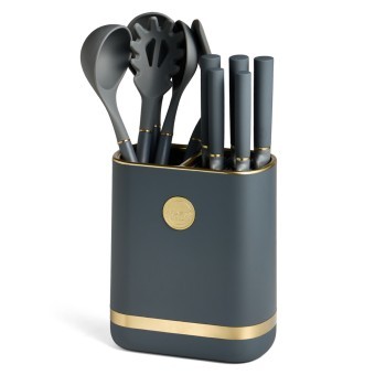 Набор agness из 11пр: 5 ножей,подставка,половник,ложка,лопатка,шумовка,ложка для спагетти Agness (671-222) Набор agness из 11пр: 5 ножей,подставка,половник,ложка,лопатка,шумовка,ложка для спагетти Agness (671-222)