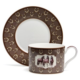 Чайная пара lefard "horse club" 300 мл Lefard (590-728)