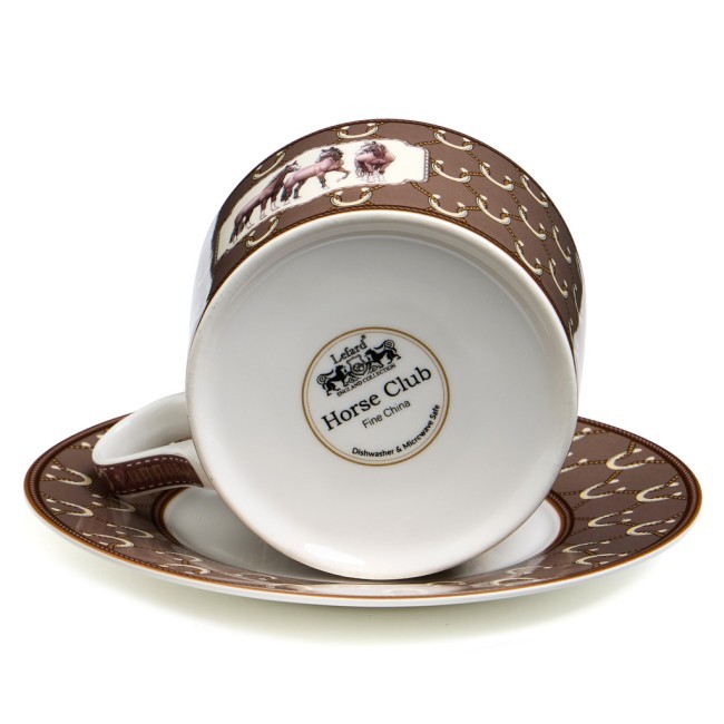 Чайная пара lefard "horse club" 300 мл Lefard (590-728) Чайная пара lefard "horse club" 300 мл Lefard (590-728)