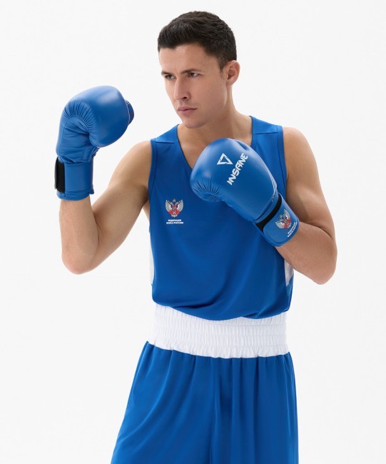 Перчатки боксерские INSANE RBF, синий, 12 oz (2127992) Перчатки боксерские INSANE RBF, синий, 12 oz (2127992)