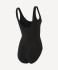 Купальник для плавания 25DEGREES Zip Black, полиамид (1589524)