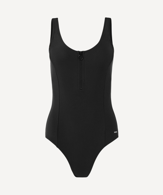 Купальник для плавания 25DEGREES Zip Black, полиамид (1589524)