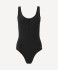 Купальник для плавания 25DEGREES Zip Black, полиамид (1589524)