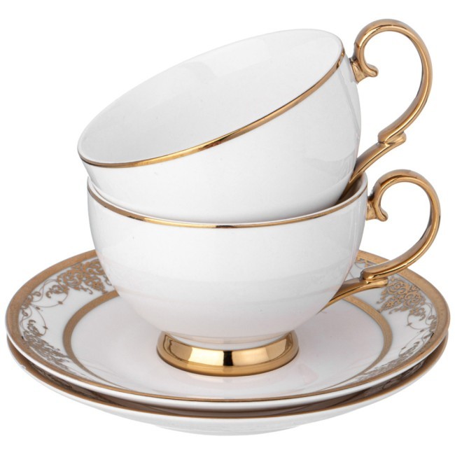 Чайный набор lefard "дворец" на 6 пер. 12 пр. 250 мл Lefard (115-375)