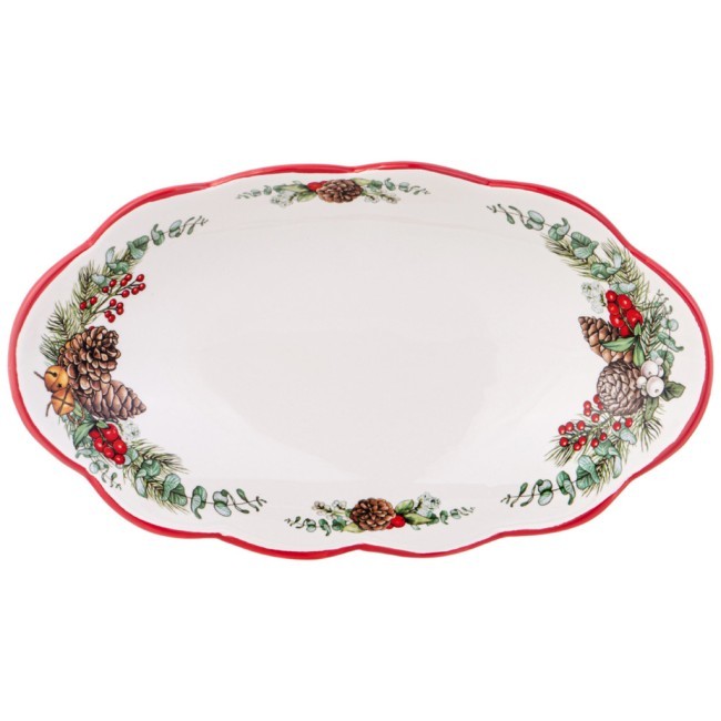 Блюдо agness "celebration" 30,7*17,7*6 см Agness (358-2260)